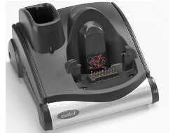 Zebra 1-Slot Serial/USB Cradle - Black - Motorola MC9090-G - MC9090-S - MC9097 - MC9090-G RFID - MC9090-K