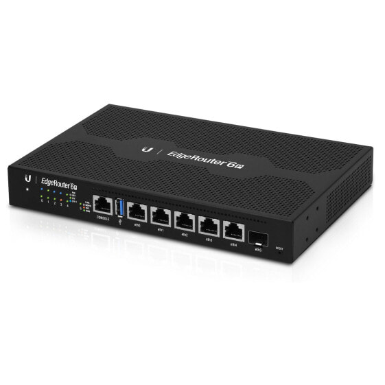 UbiQuiti Networks EdgeRouter 6P - Ethernet WAN - Gigabit Ethernet - Black
