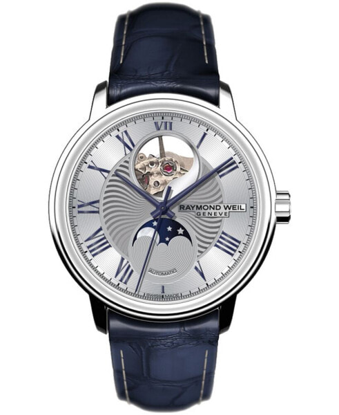 Часы Raymond Weil Maestro Blue Leather