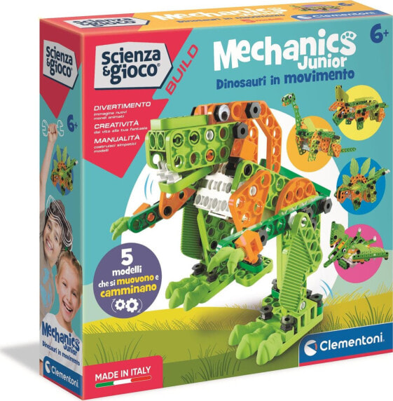 Clementoni Mechanika junior Dinozaury (50690)