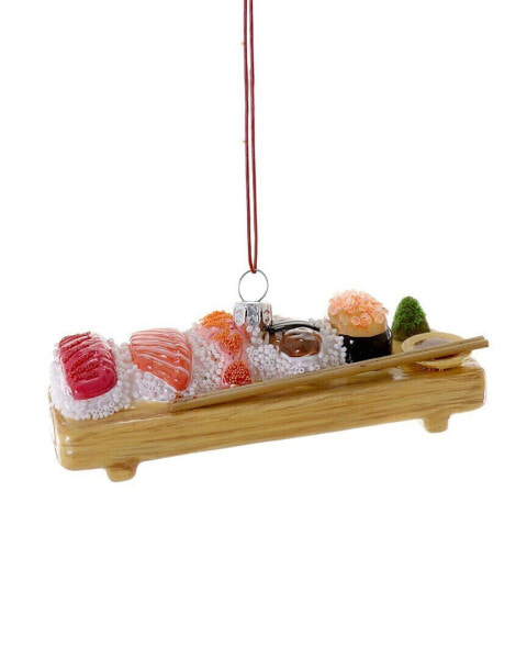 Cody Foster & Co. Deluxe Sushi Board Ornament Multicolor