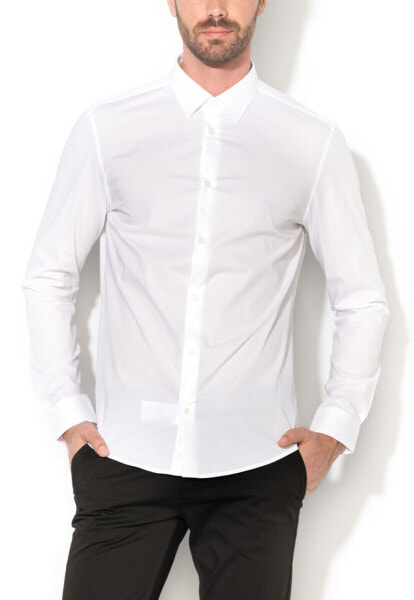 Versace 302174 Men's Tailored Dress Shirt white size 40 / 15.5