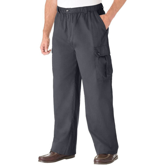 Big & Tall Knockarounds Full-Elastic Waist Cargo Pants