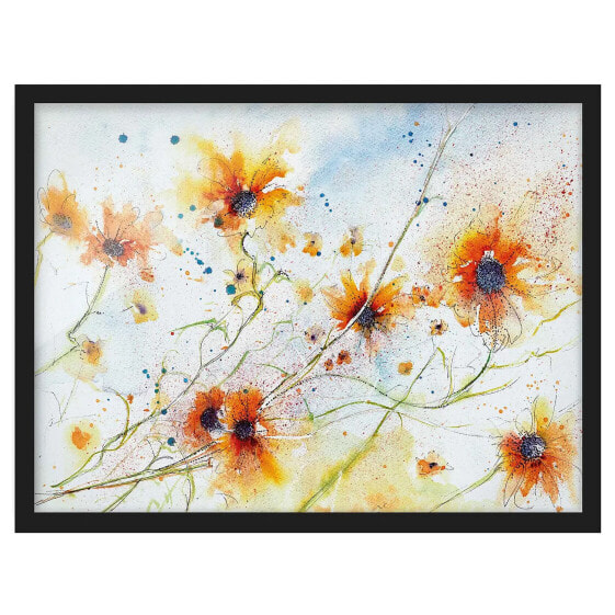 Картина Bilderwelten Bild Painted Flowers I