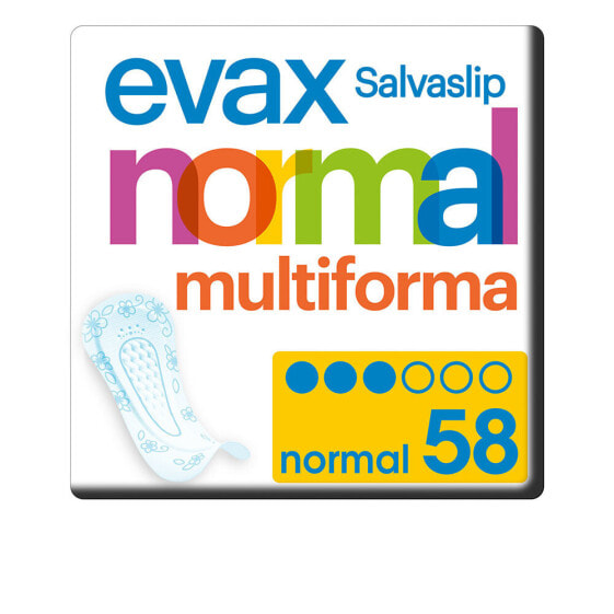 Прокладки женские Evax SALVA-SLIP MULTIFORMA normal 58 шт.