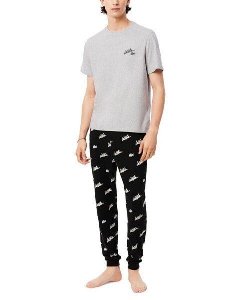 Men's 2-Pc. Graffiti-Logo Pajamas