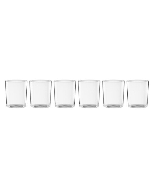 Stackables Clear Tall Glasses, Set of 6