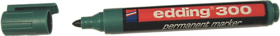 Edding Marker permanentny 300 końcówka okrągła zielony (EG1003)