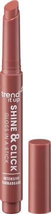 Lippenstift Shine & Click 020 Cinnamon Brown, 1,8 g