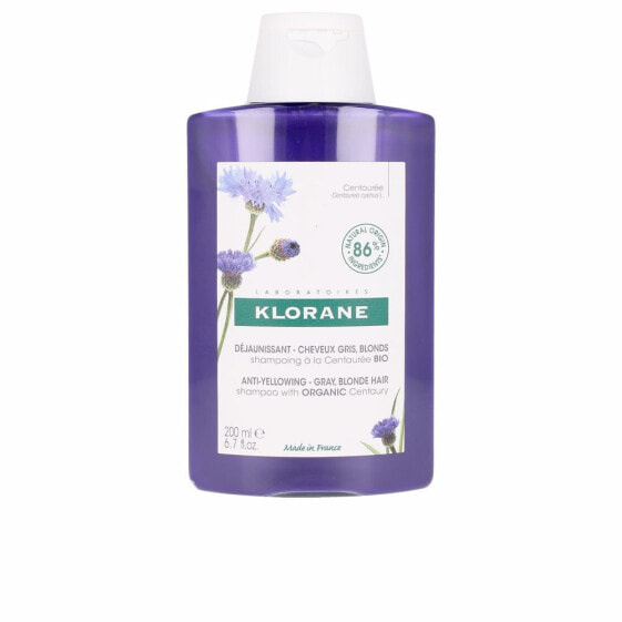 A LA CENTAUREA BIO anti-yellowing shampoo for gray and blonde hair 200 ml