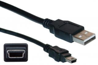 Cisco CAB-CONSOLE-USB - 1.83 m - USB A - Mini-USB B - USB 2.0 - Male/Male - Black