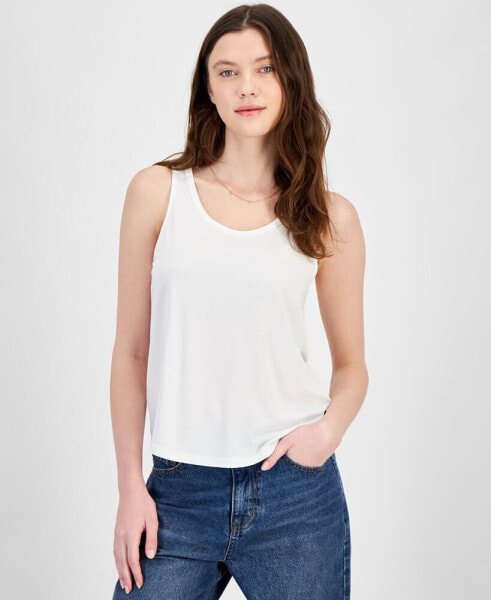 Junior's Super Soft Scoop-Neck Tank