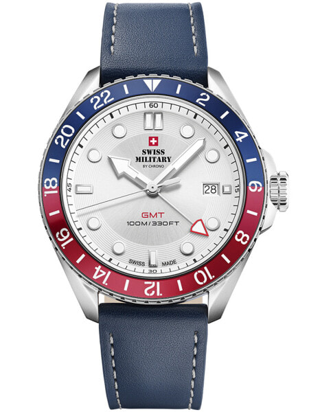 Наручные часы Tissot Gent XL Black Leather Strap Watch 42mm.