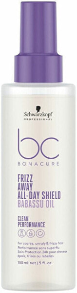 Protective spray for unruly and frizzy hair Bonacure Clean Frizz Away (All-Day Shield) 150 ml