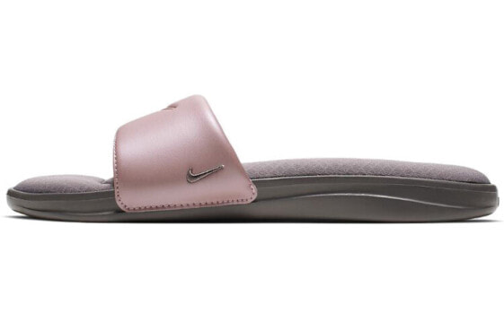 Спортивные шлепанцы Nike Ultra Comfort3 Slide с мягкой подошвой, женские, серо-розовые