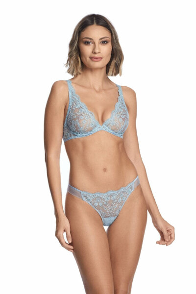 I.D. Sarrieri 278185 À La Rose Thong, Blue Ciel, Size 2 ( Medium )