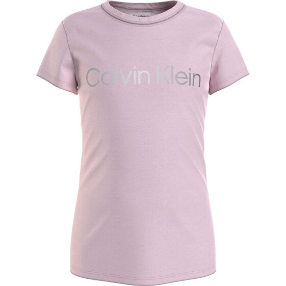 CALVIN KLEIN JEANS Reflective Monogram Slim short sleeve T-shirt