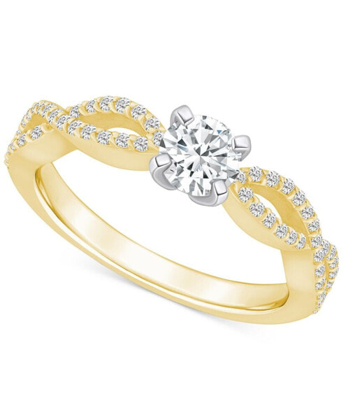 Diamond Engagement Ring (5/8 ct. t.w.) in 14k Gold