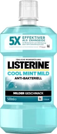 Mundspülung Cool Mint milder Geschmack, 500 ml