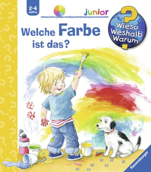 Детская книга Ravensburger WWWjun13: Какого цвета это?