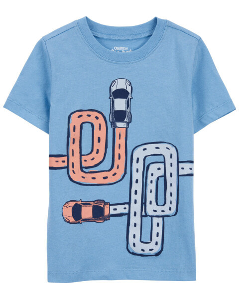 Toddler Race Car Graphic Tee 3T