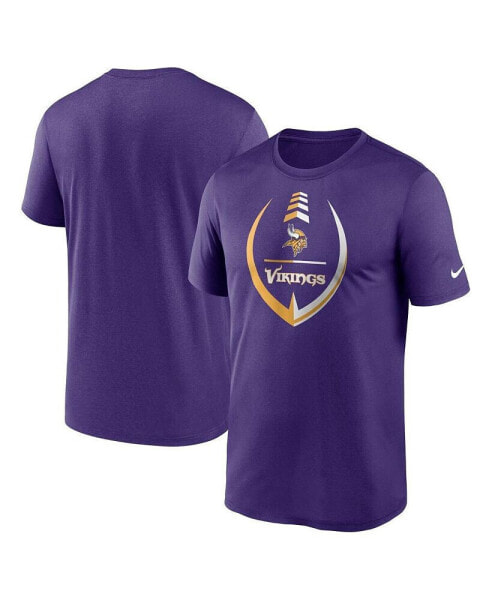 Men's Purple Minnesota Vikings Icon Legend Performance T-shirt