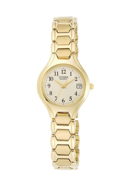 Women's Gold-Tone Stainless Steel Bracelet Watch 23mm EU2252-56P