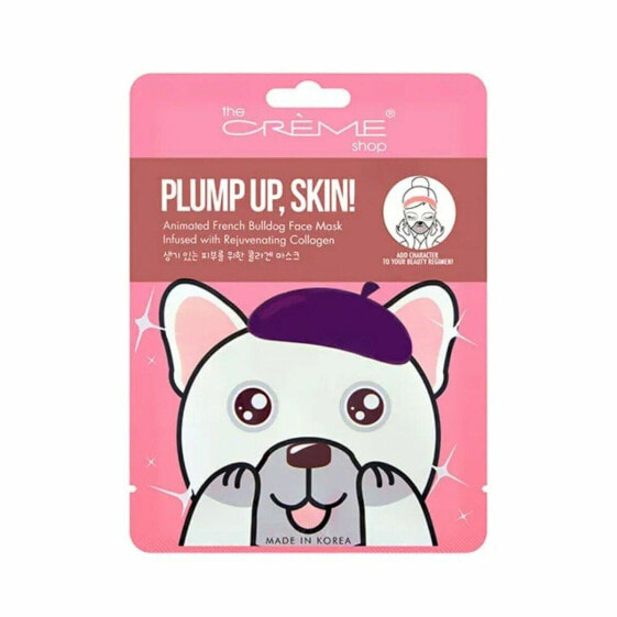 Маска для лица увлажняющая The Crème Shop Plump Up French Bulldog (25 г)