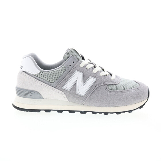 New Balance 574 U574TG2 Mens Gray Suede Lace Up Lifestyle Sneakers Shoes