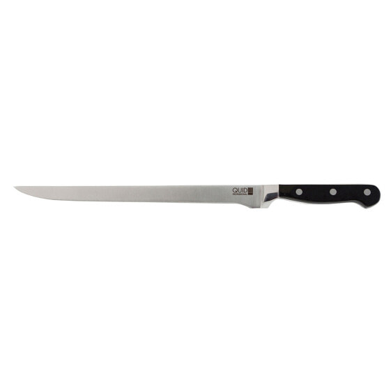 Нож кухонный профессиональный Quid Professional Inox Chef Black Металл 28 см (упаковка 6 шт)