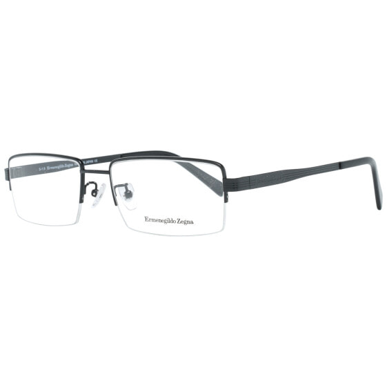 Ermenegildo Zegna Brille EZ5065-D 002 55 Titan Herren Schwarz 55-18-145