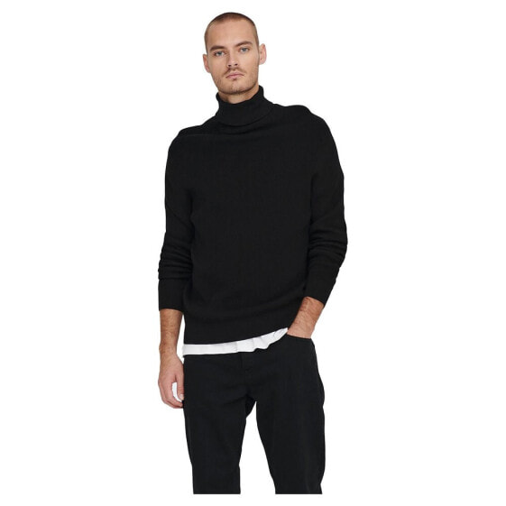 ONLY & SONS Phil Roll Neck Sweater