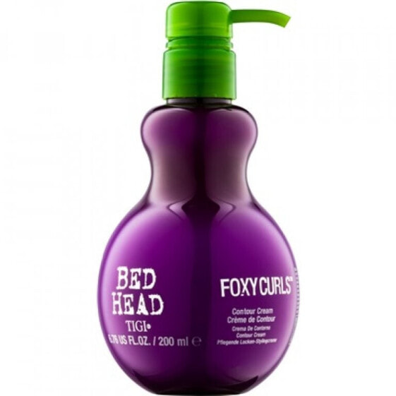 TIGI Bed Head Foxy Curls Contour Cream Крем для укладки вьющихся волос и защиты от влаги 200 мл