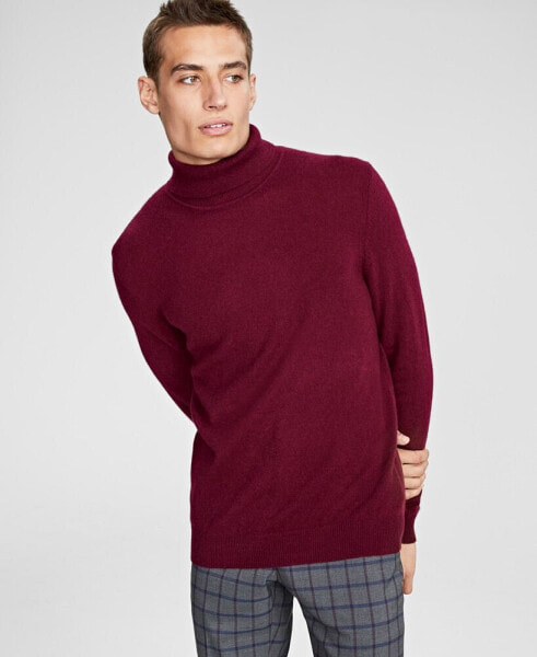 Men's Cashmere Turtleneck Sweater, Created for Macy's