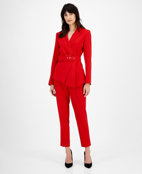 Костюм Tahari ASL Belted Pantsuit