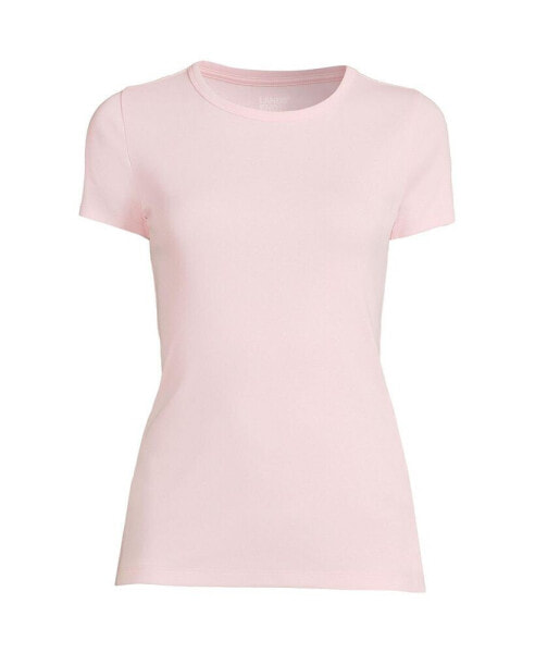 Women's Tall Crew Neck Rib T-shirt