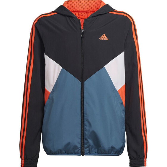 ADIDAS Colorblockindbreaker Full Zip Sweatshirt