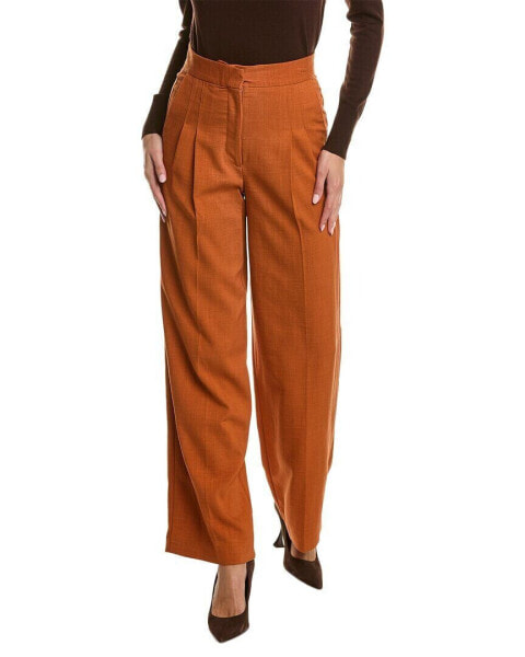 Ba&Sh Pleated Pant Women's Orange 2/M