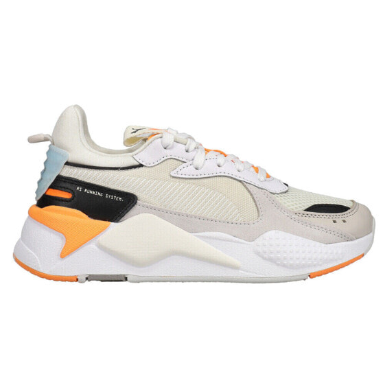 Puma RsX Flagship Lace Up Womens Off White Athletic Sneakers 38375301