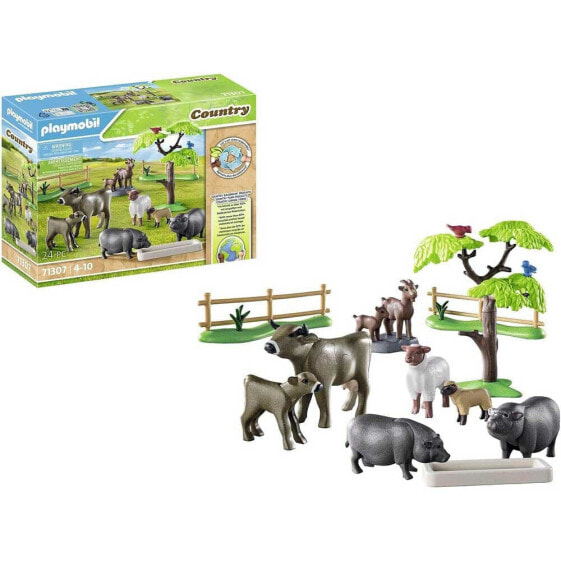 Конструктор для детей Playmobil Набор Животные на ферме