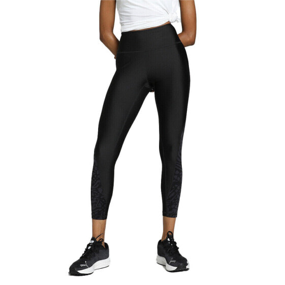 Puma Fit Eversculpt High Waist 78 Athletic Leggings Womens Black Athletic Casual