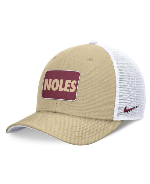 Men's Vegas Gold/White Florida State Seminoles Local Trucker Adjustable Hat