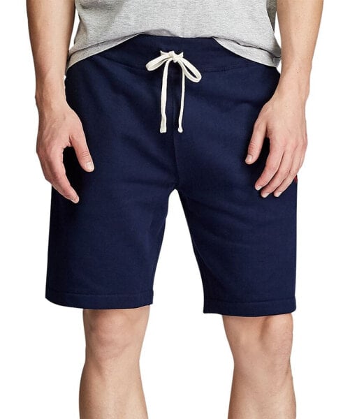 Men's 9.5" Cotton-Blend-Fleece Shorts