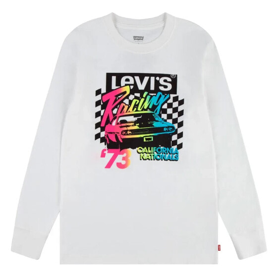 Футболка Levi's Kids с длинным рукавом Racing Box Tab