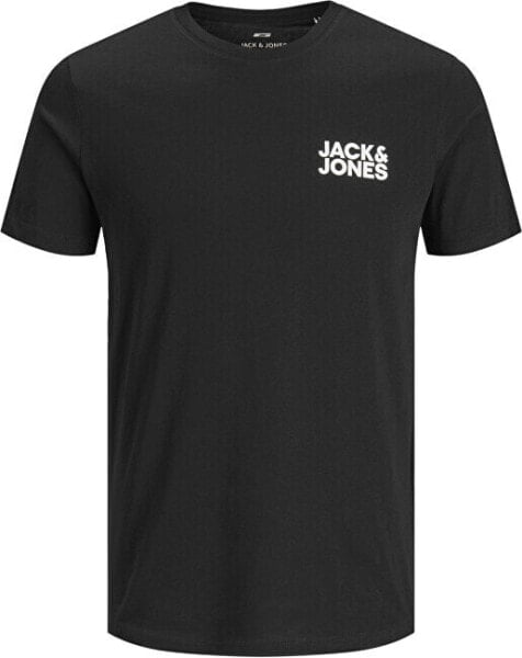 Футболка Jack & Jones JJECORP Black Slim