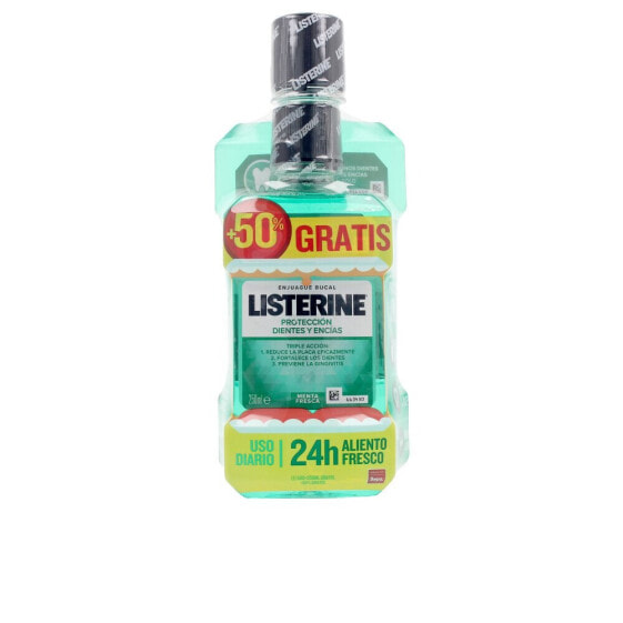 LISTERINE Dientes & Encías Enjuague Bucal Set 500ml + 250ml