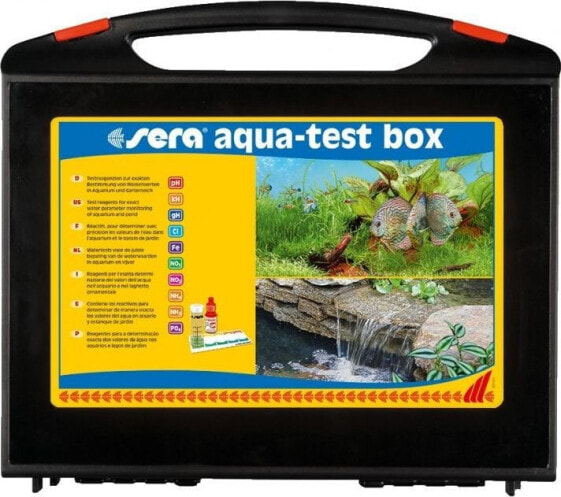 Товары для рыб и рептилий Sera Walizka z testami Aqua-test box (+ Cl)