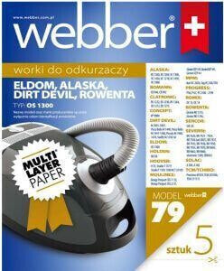 Worek do odkurzacza Webber WORKI WEBBER DO OS 1300 ELDOM WORKI OS1300