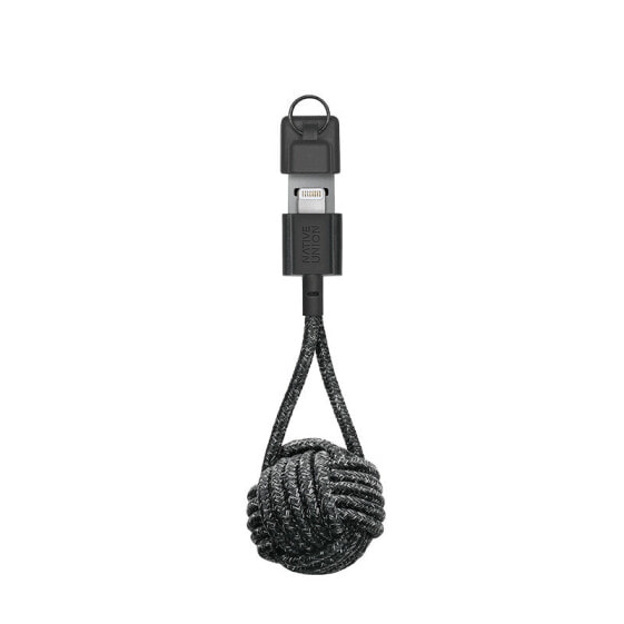 Native Union Key - Black - Samsung 30-pin - Lightning - 0.15 m - Male - Male