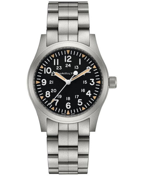 Наручные часы Caravelle Men's Traditional 40mm Stainless Steel Expansion Bracelet Watch.